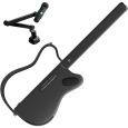 LAVA GENIE Black Sampler Guitar + LAVA GENIE Mic Schwarz