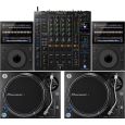 AlphaTheta CDJ-1500X 2er Set + Pioneer DJ DJM-A9