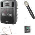 Mipro MA-505 R2 Akku-PA-System 823–832 MHz + Funkmikrofon + Headset