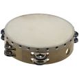 STAGG Holz-Tambourin 8 Zoll 2 reihig mit Fell Thumbnail 1