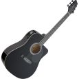STAGG Akustische Dreadnought Gitarre Cutaway 4-Band EQ Thumbnail 1