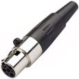 DAP Mini XLR Stecker 4 Pol  Female Thumbnail 1
