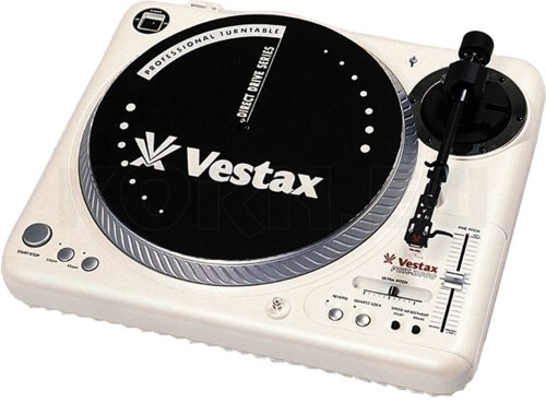 Vestax PDX 2000 white limited & Shure M-44-7 | music store