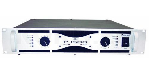 Omnitronic Omnitronic P-1500 Power Amplifier PA Endstufe Vollverstärker 
