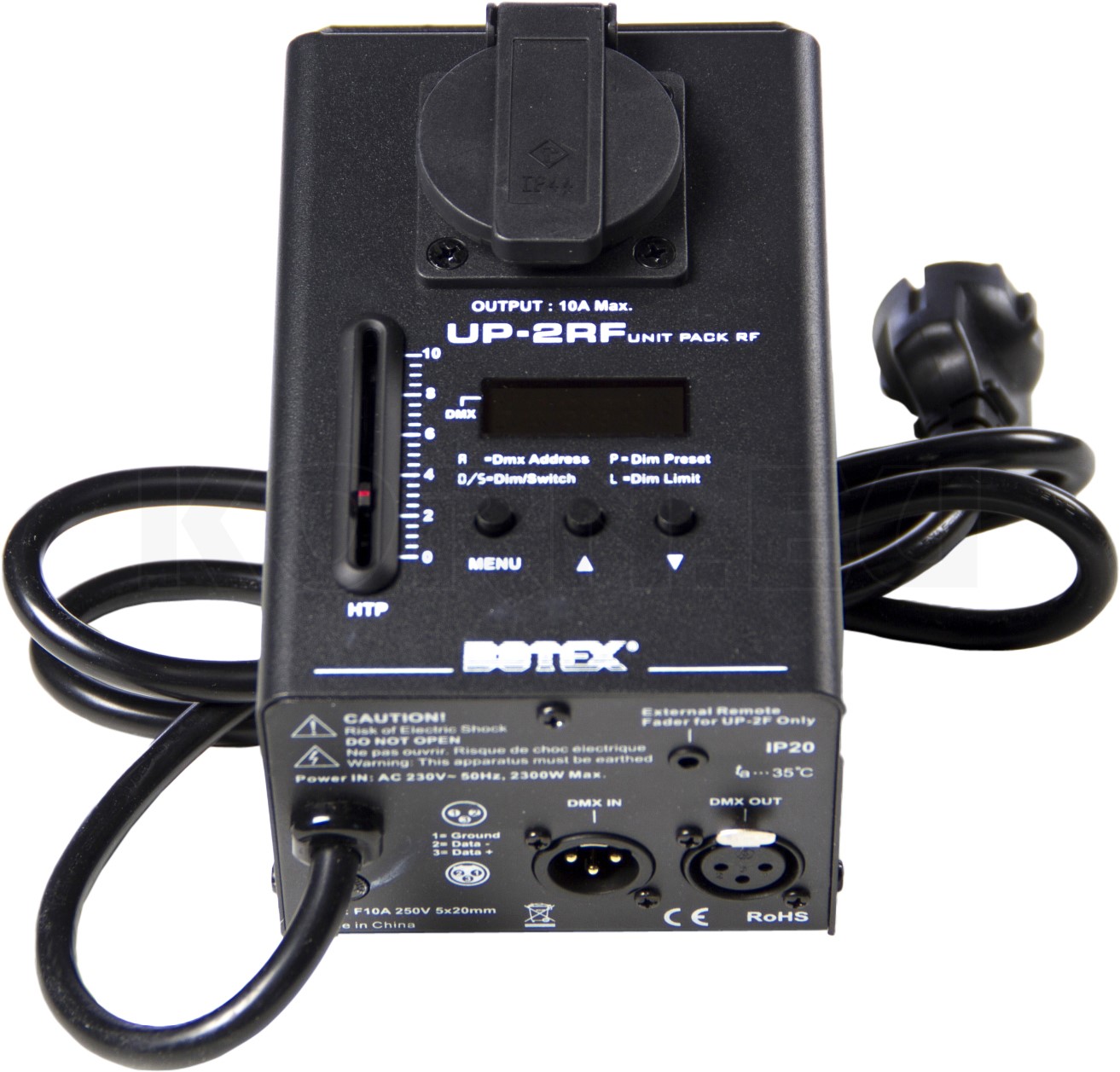 Showtec Single MKII/UP2 · Dimmer 