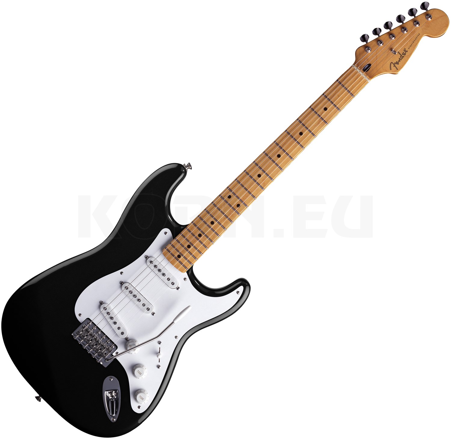 Fender Jimmie Vaughan Tex-Mex Strat MN Black | Musikhaus