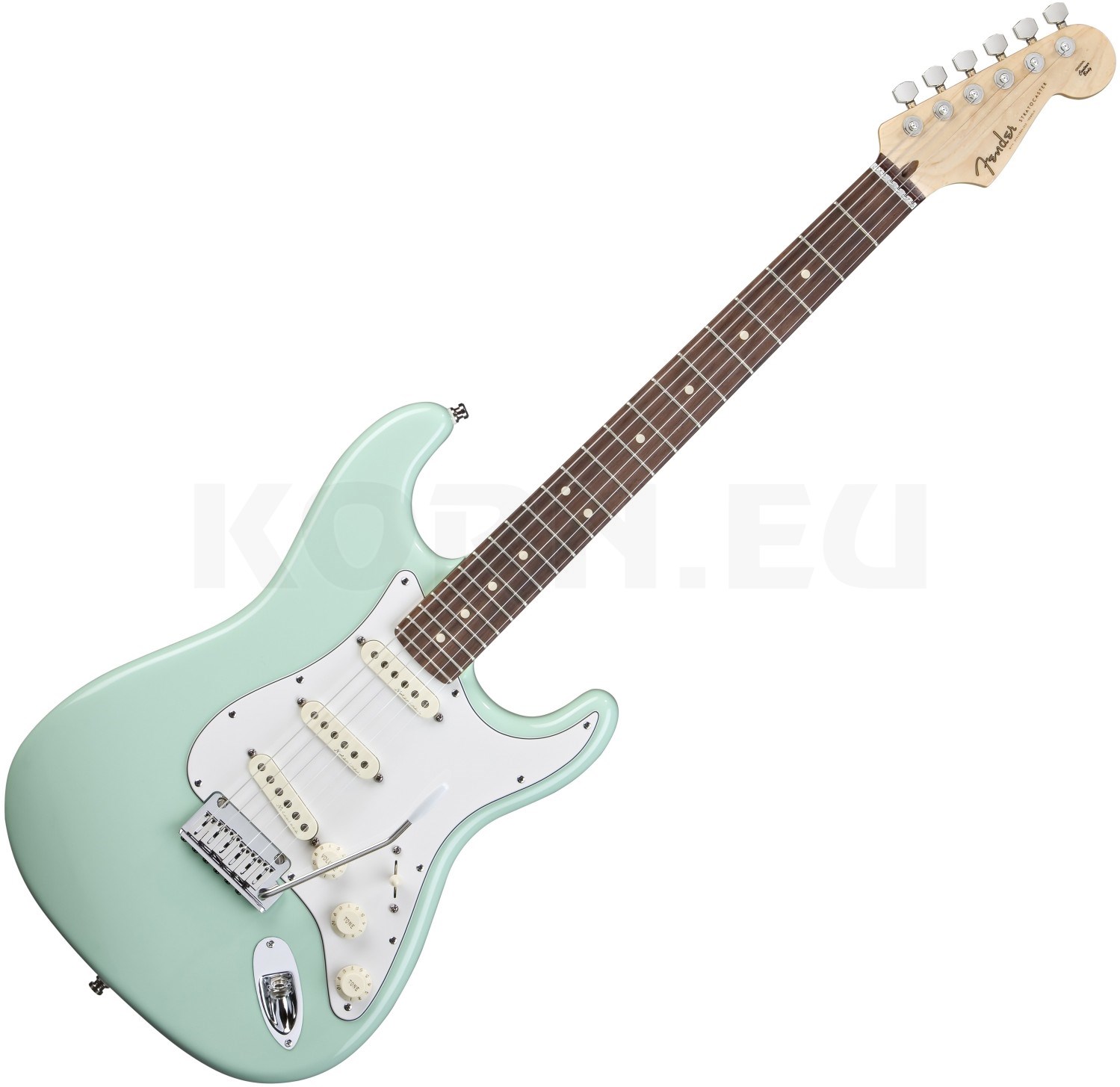 fender stratocaster custom shop surf green