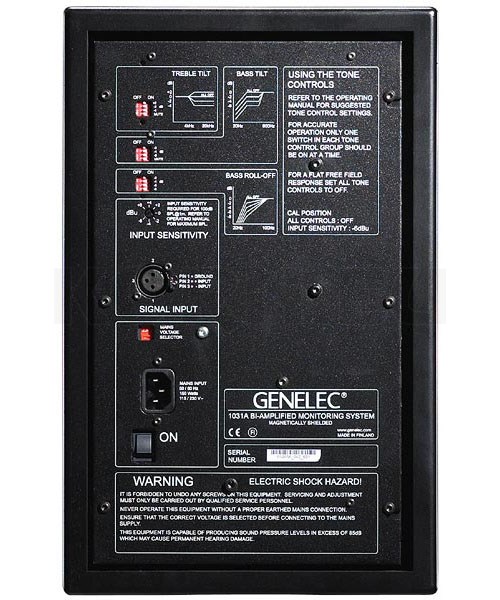 Genelec 1031 APM schwarz Musikhaus