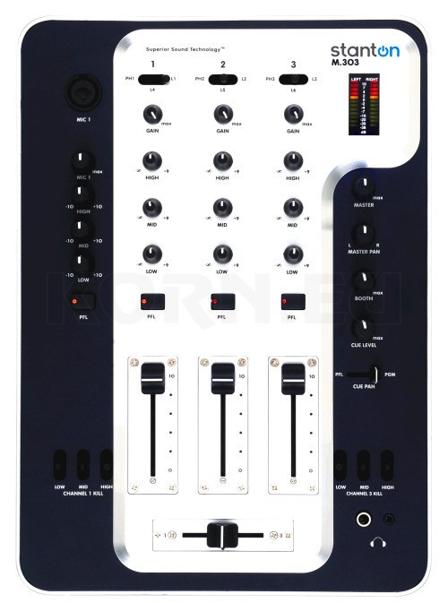 STANTON M.505[5chDJミキサー]+radiokameleon.ba