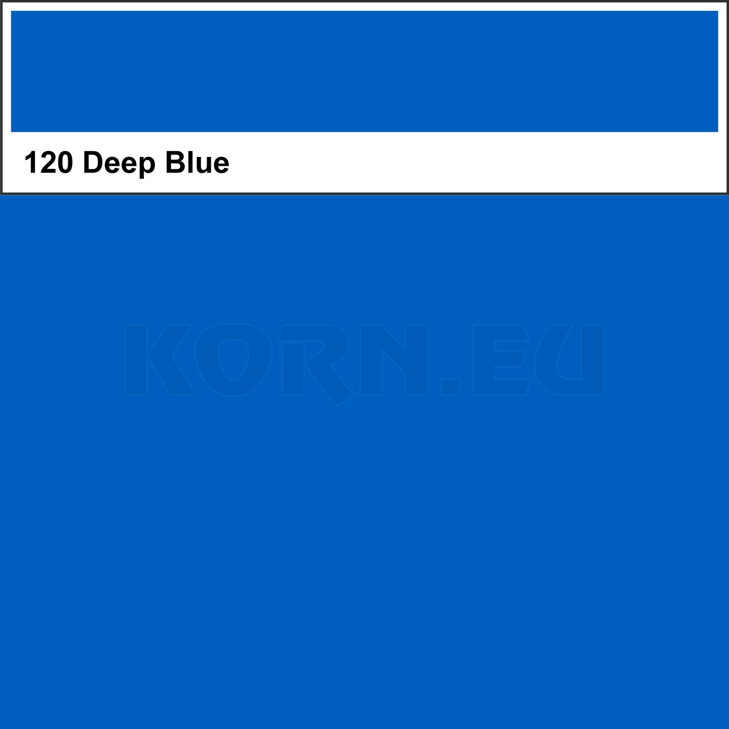 Lee Farbfolie 120 Deep Blue 25cm x 122cmNeu 