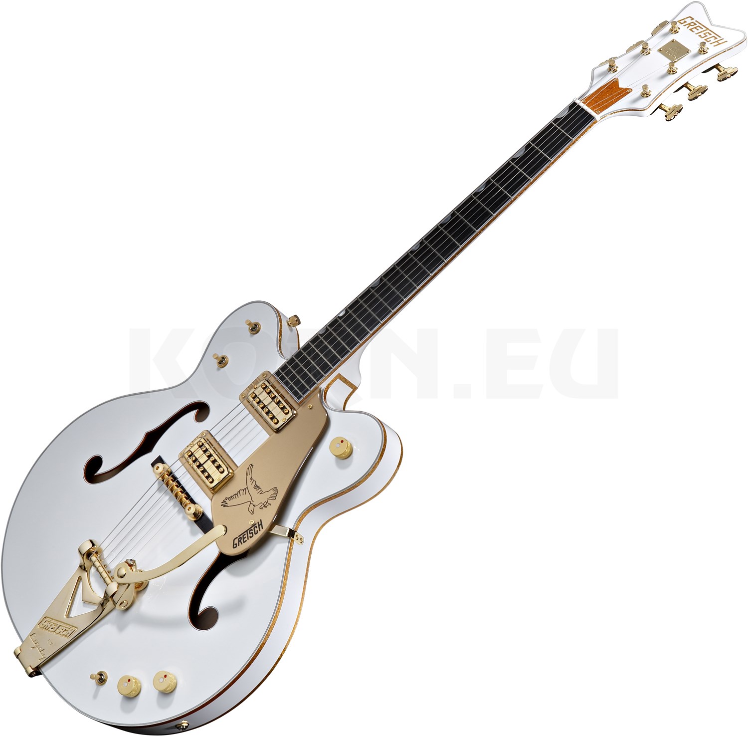 gretsch white falcon double cutaway