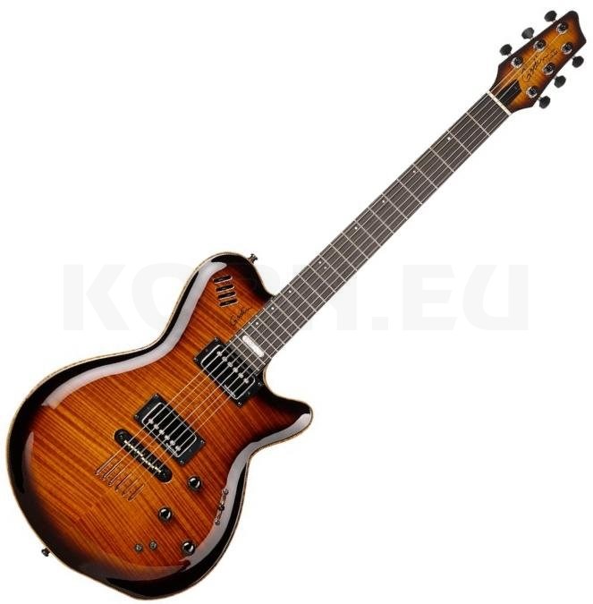 Godin LGX SA Flame AAA cognacburst Musikhaus
