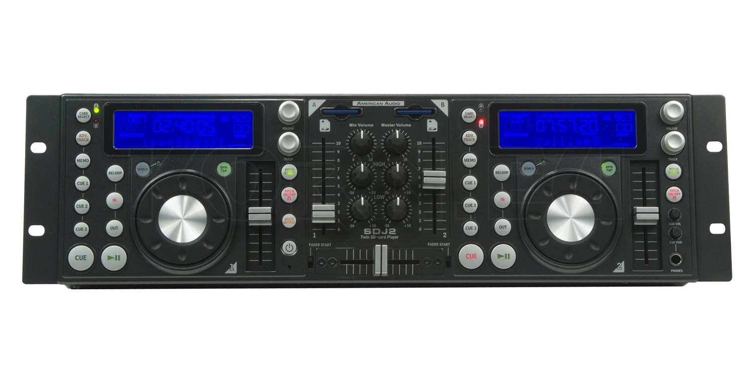 American Audio SDJ2 Dual SD Card Player Musikhaus