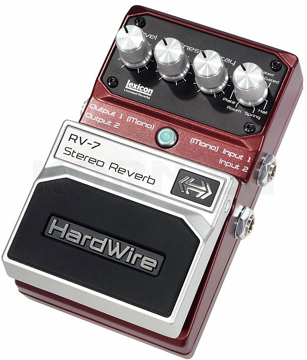 Digitech HardWire RV7 Stereo Reverb Musikhaus