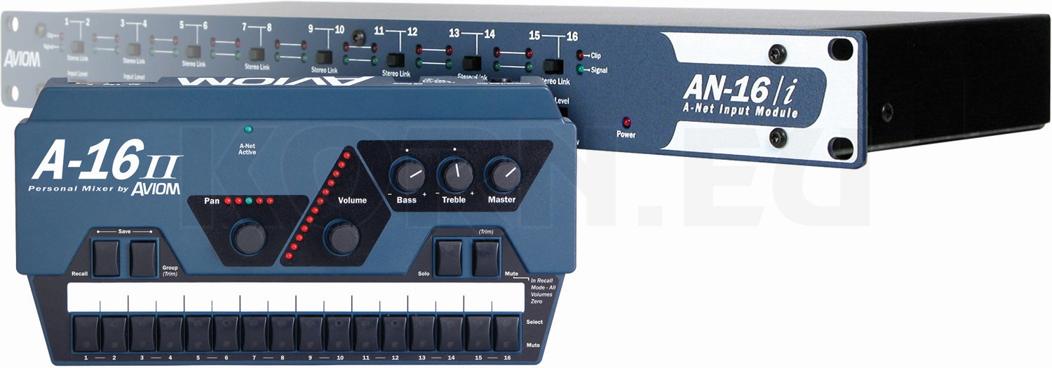 Aviom A16 II in Kompaktmixer Musikhaus