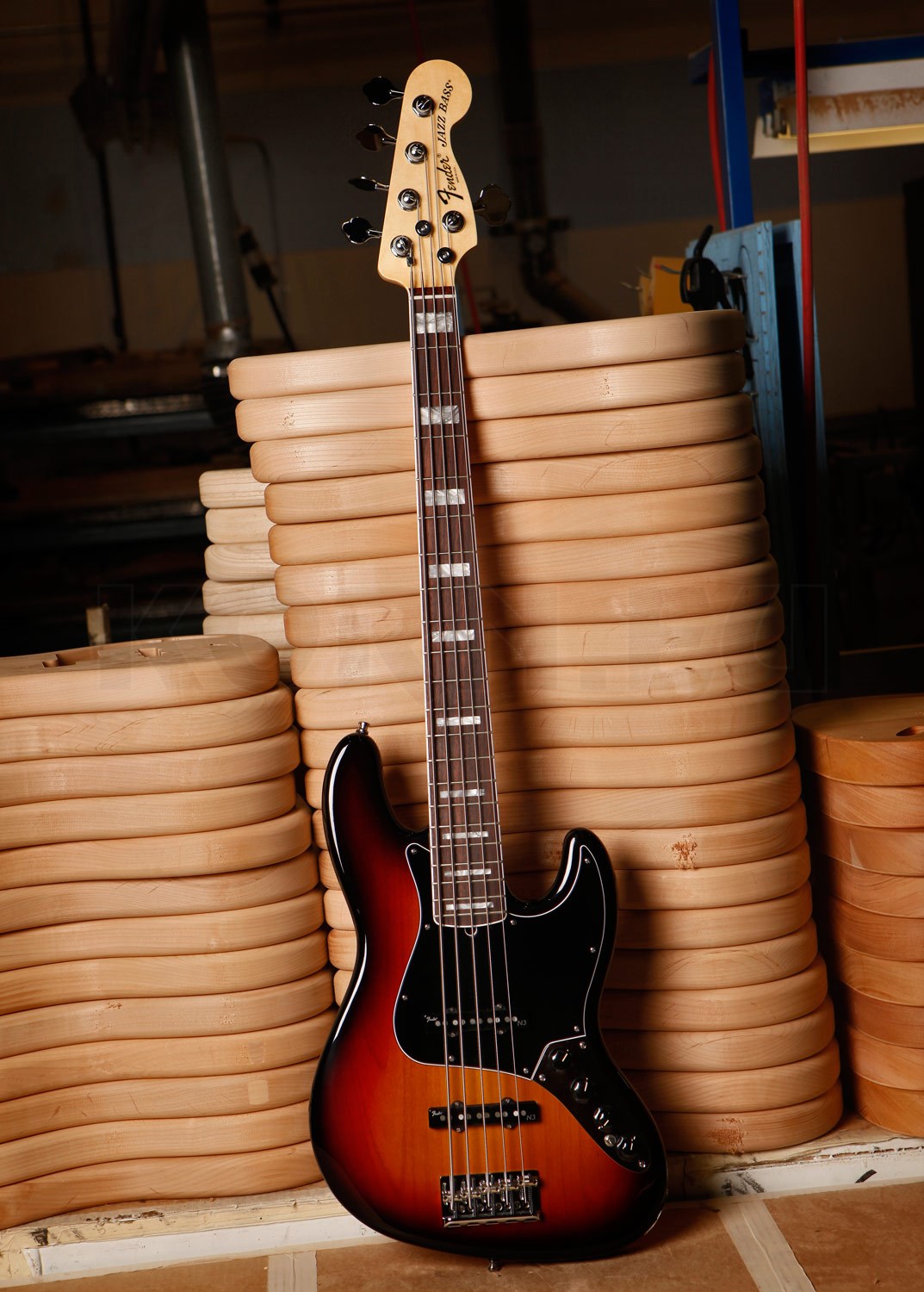 Fender American Deluxe Jazz Bass V 3TSB... Musikhaus
