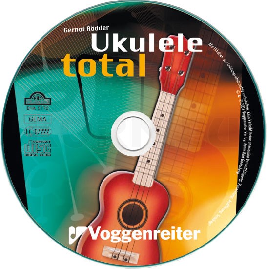 Voggenreiter Ukulele Total mit CD DStimmung Musikhaus