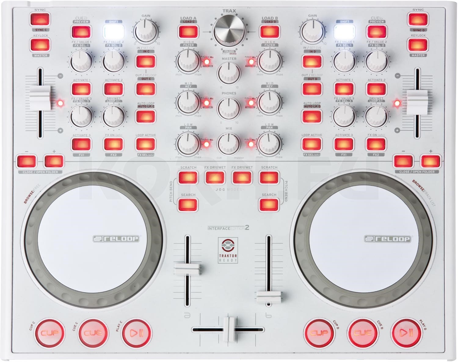 Reloop Digital Jockey 2 Interface Edition Mapping Reloop Digital Jockey 2 Ltd. Interface Edition | Musikhaus