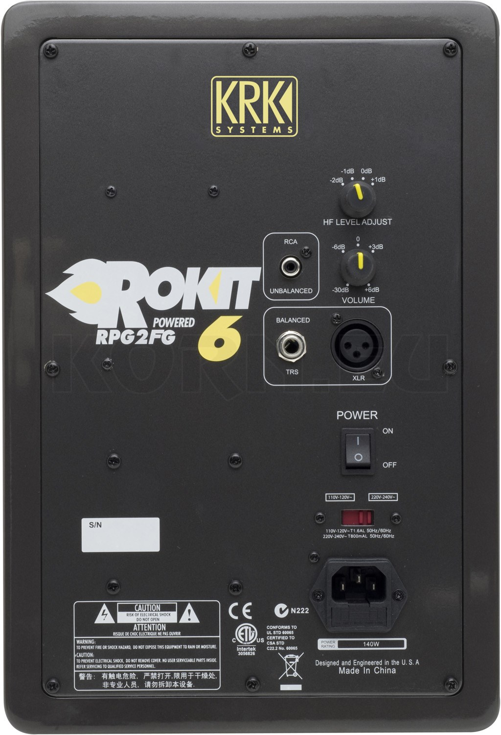 KRK RP6 Rokit G2 FG grau Studiomonitor | Musikhaus