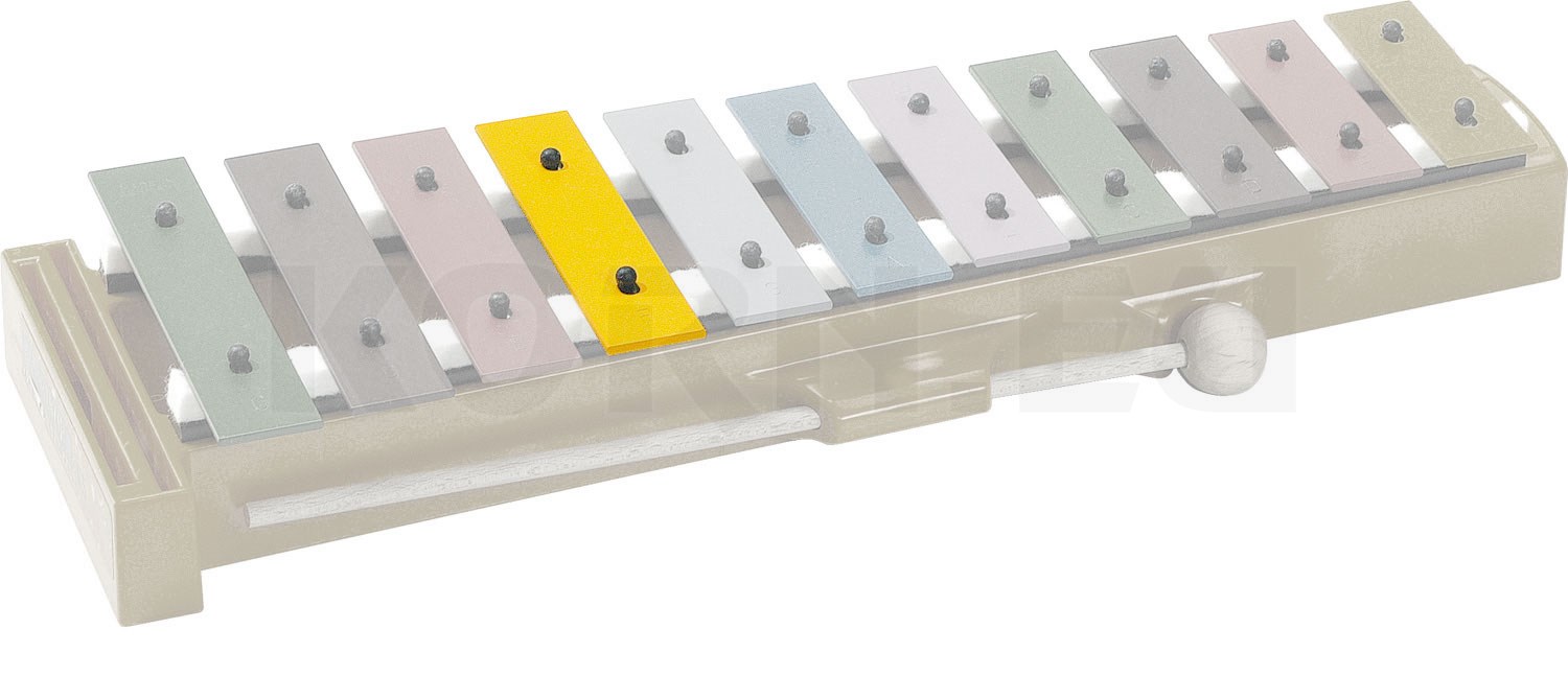 Sonor ''fis'' Plättchen für Kinder Glockenspiel Musikhaus