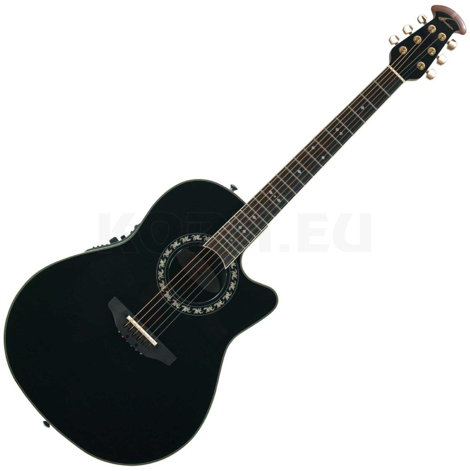 ovation custom legend black