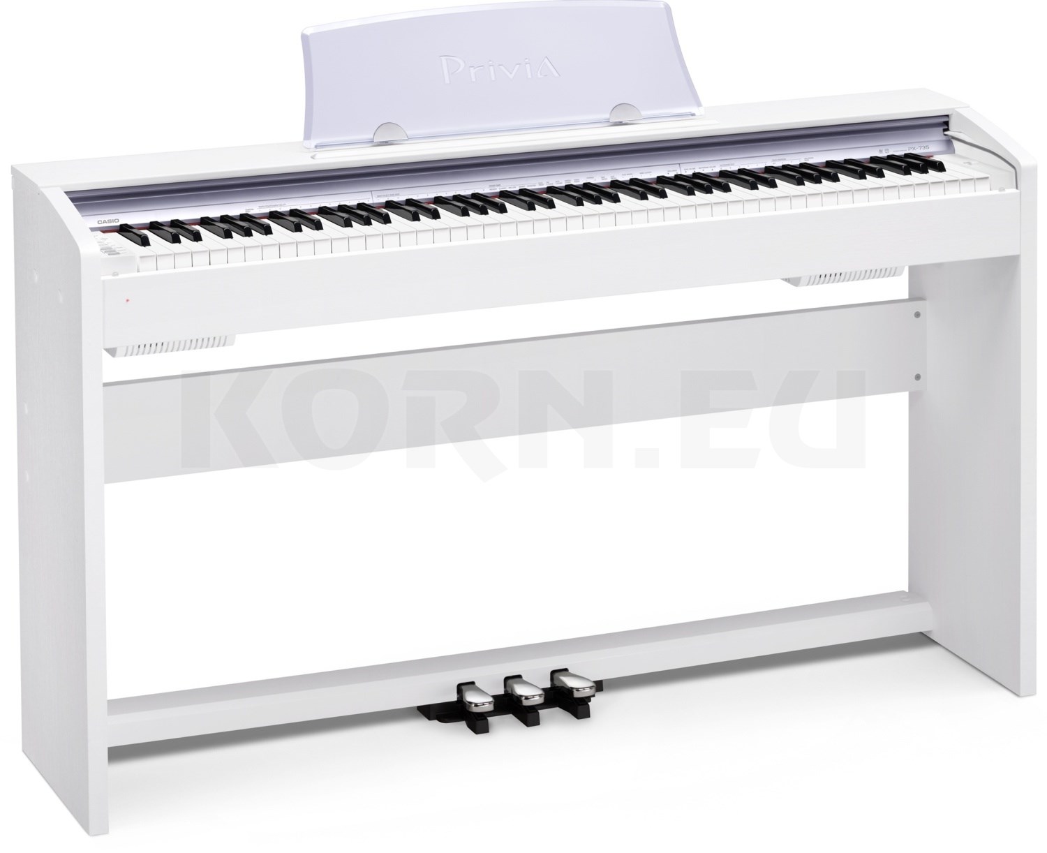 椅子付き☆88鍵 電子ピアノカシオprivia px135 2012年製 - 電子楽器