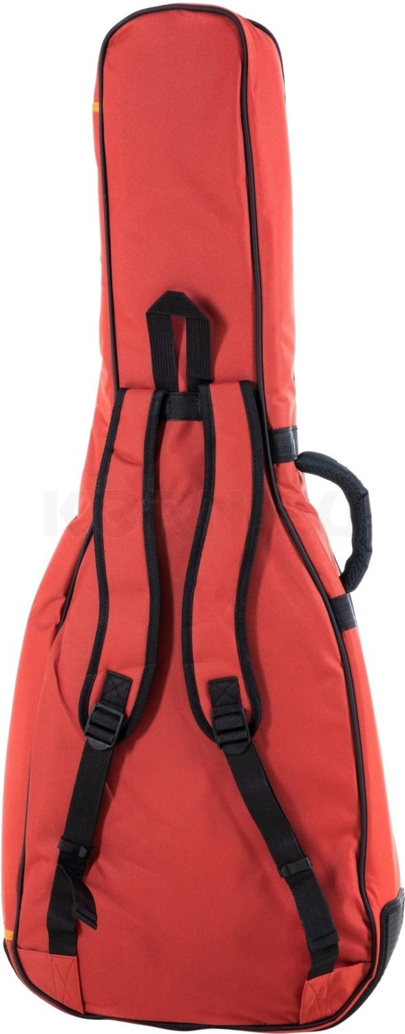 KORN Gitarren Gig Bag Premium - Schutztasche Für 4/4 Konzertgitarre In Rot