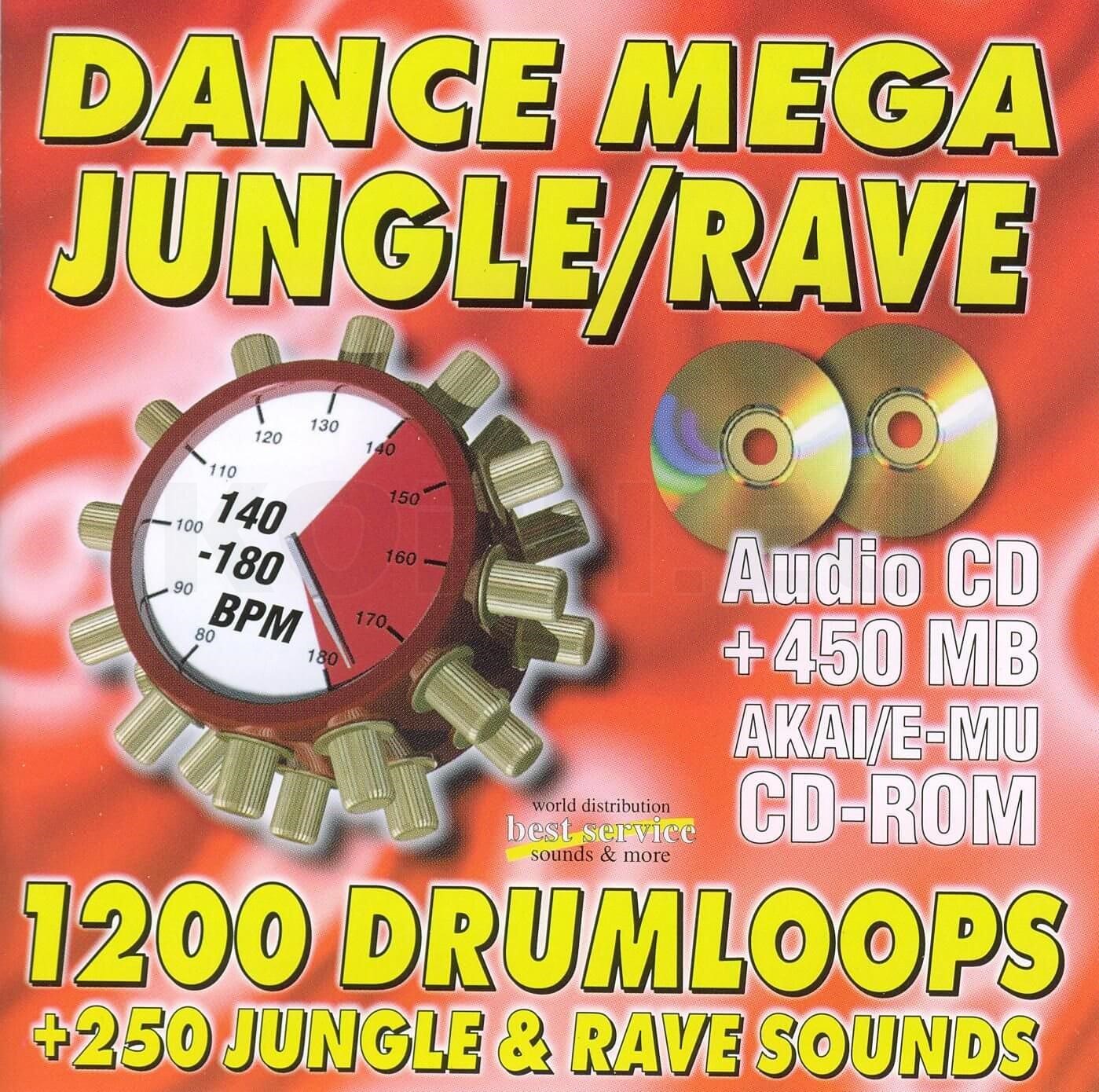 Best Service Dance Mega Synth Audio-CD, Akai, E-mu Neu 