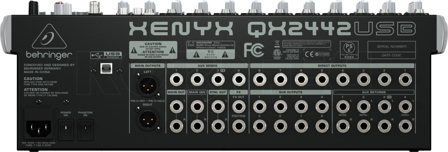 Behringer Xenyx QX 2442 USB music store