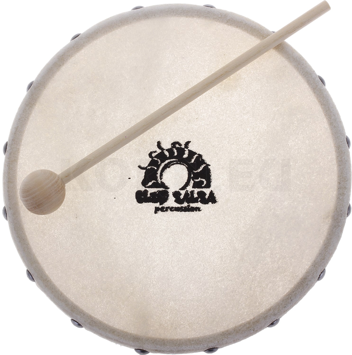 GEWA Pure Club Salsa Cabasa 18x12,5 Cm - Instrument De Percussion Naturel Bois Et Métal Pour Rythmes Entraînants