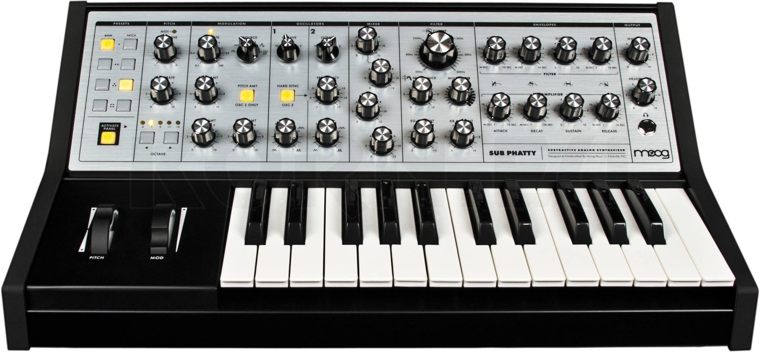 Moog Sub Phatty Bass Synthesizer | Musikhaus