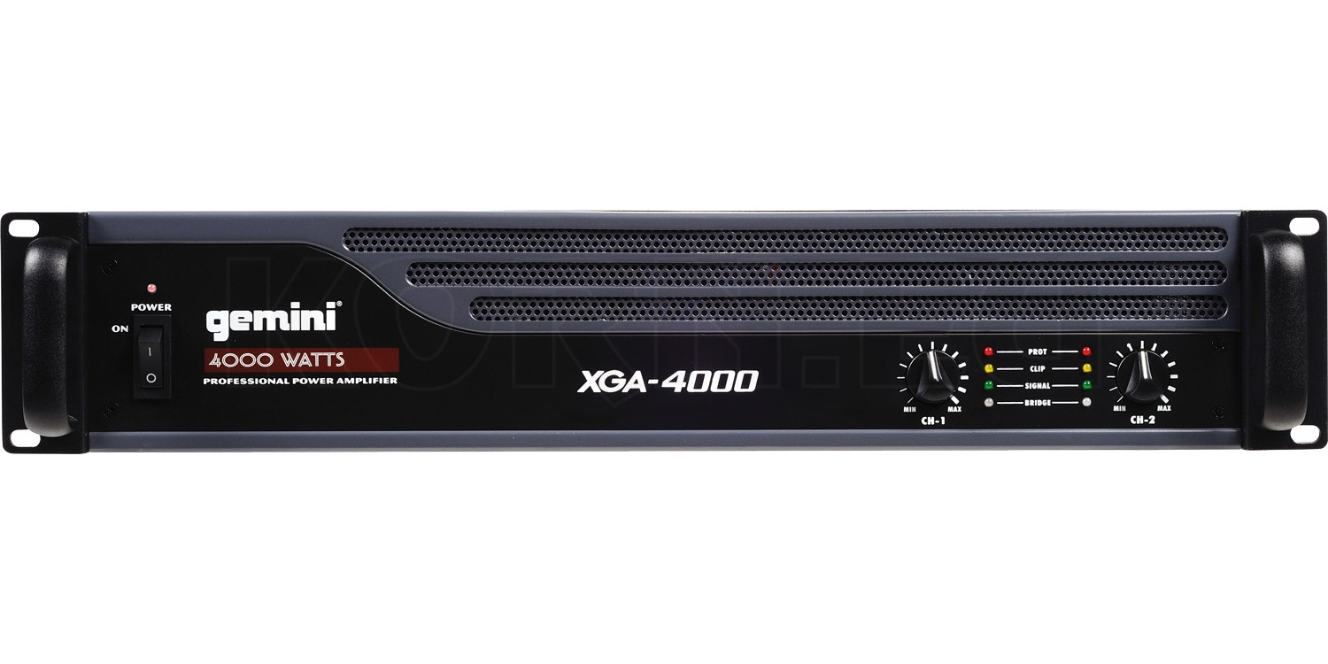 Amplificatore Professionale Gemini 4000W XGA-4000 - Potenza Alta Per Altoparlanti Da Studio E Live - Foto 12