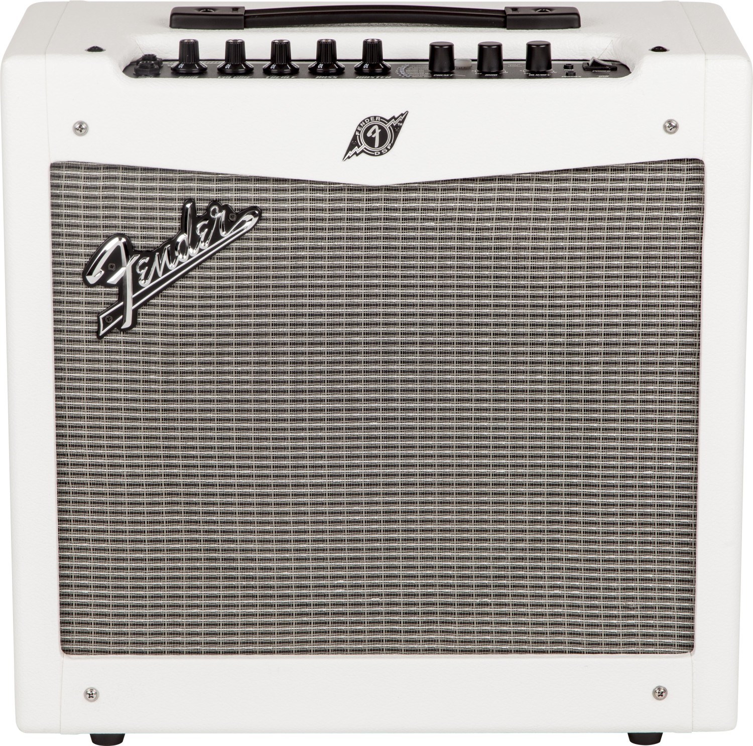 Fender Mustang II V2 Amp white music store
