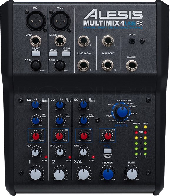 Alesis multimix 4 usb обзор