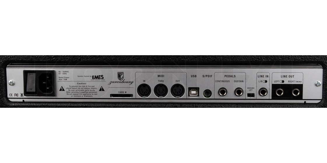 Waldorf Zarenbourg Black Stage Piano Musikhaus