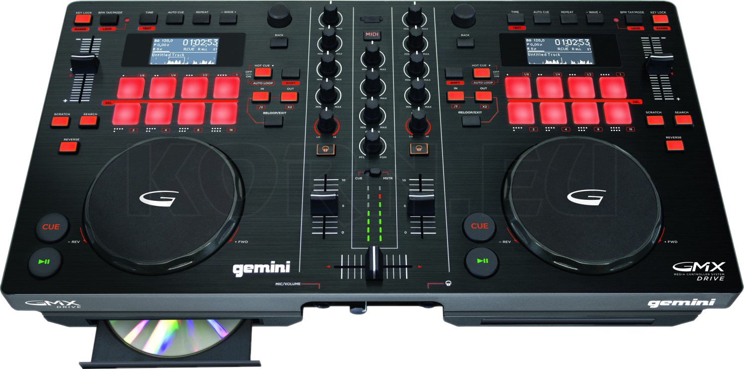 Gemini GMXDrive DualMediacontroller Musikhaus