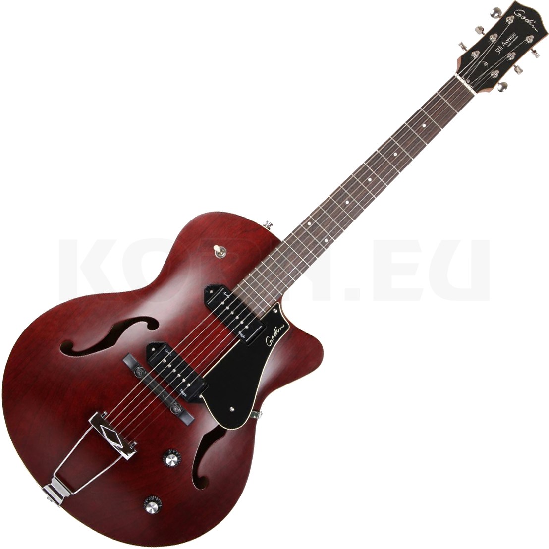 godin 5th avenue cw kingpin ii burgundy