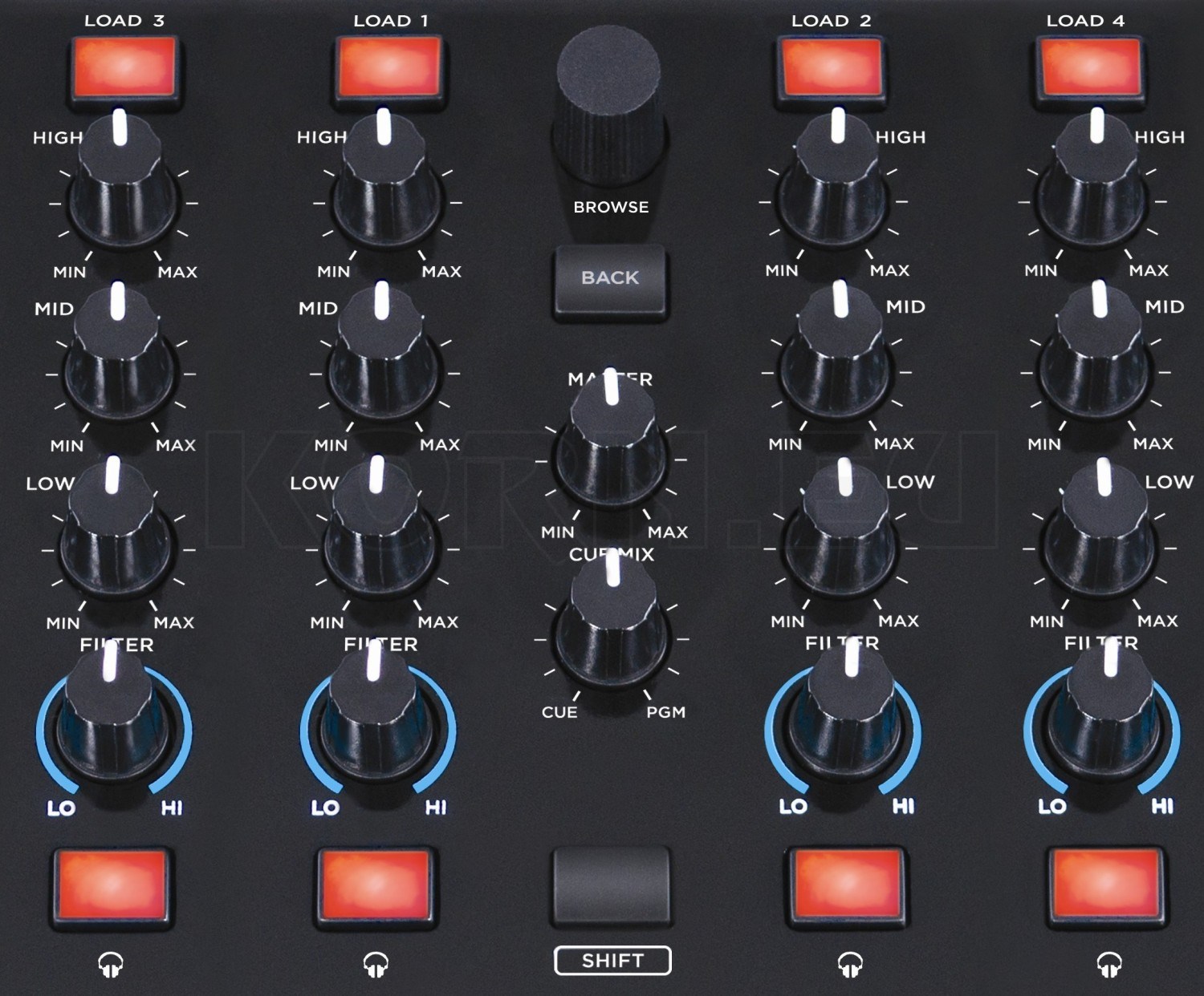 Gemini SLATE 4 DJ Controller music store
