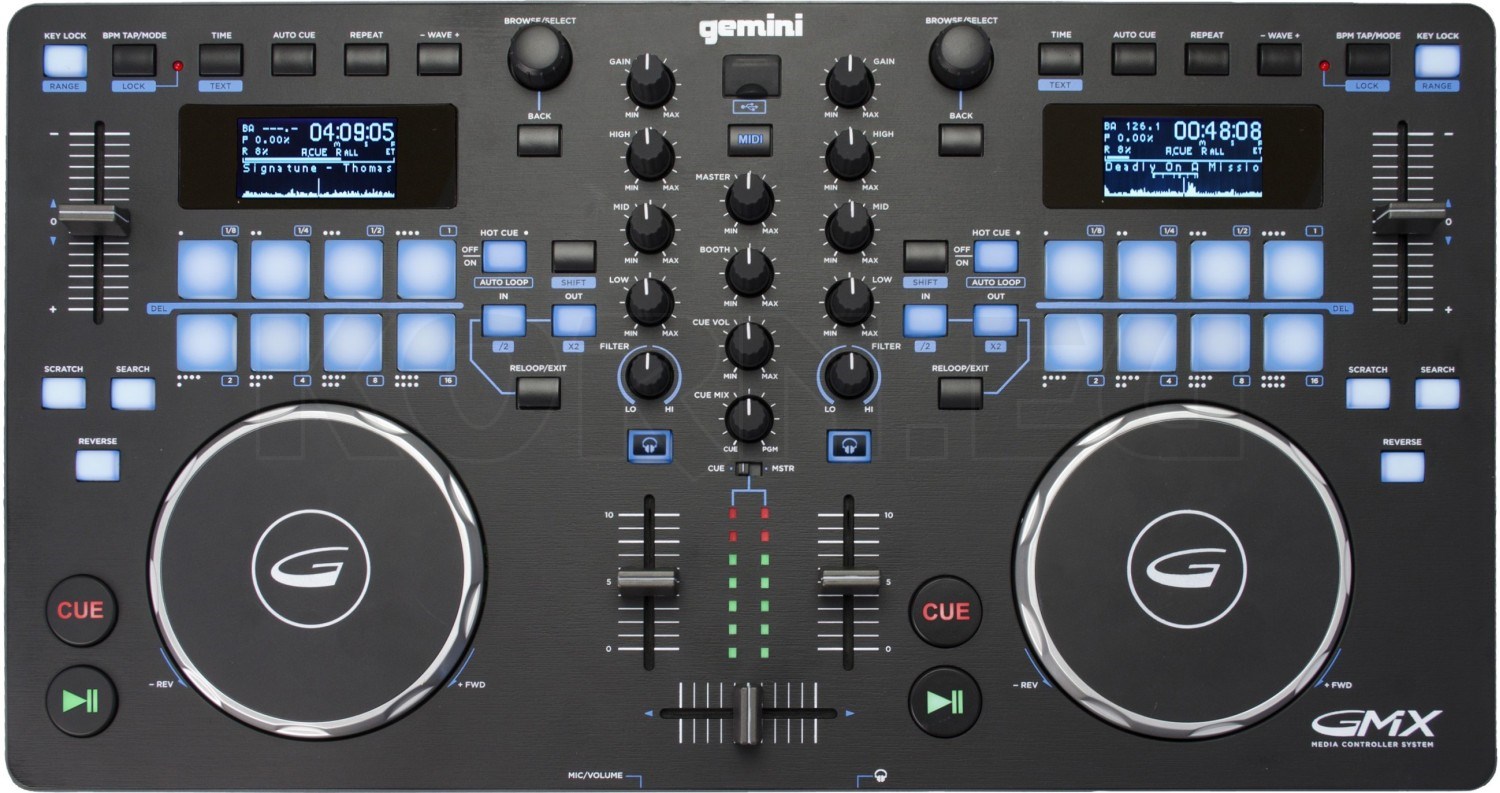 Gemini GMX DJ Controller music store