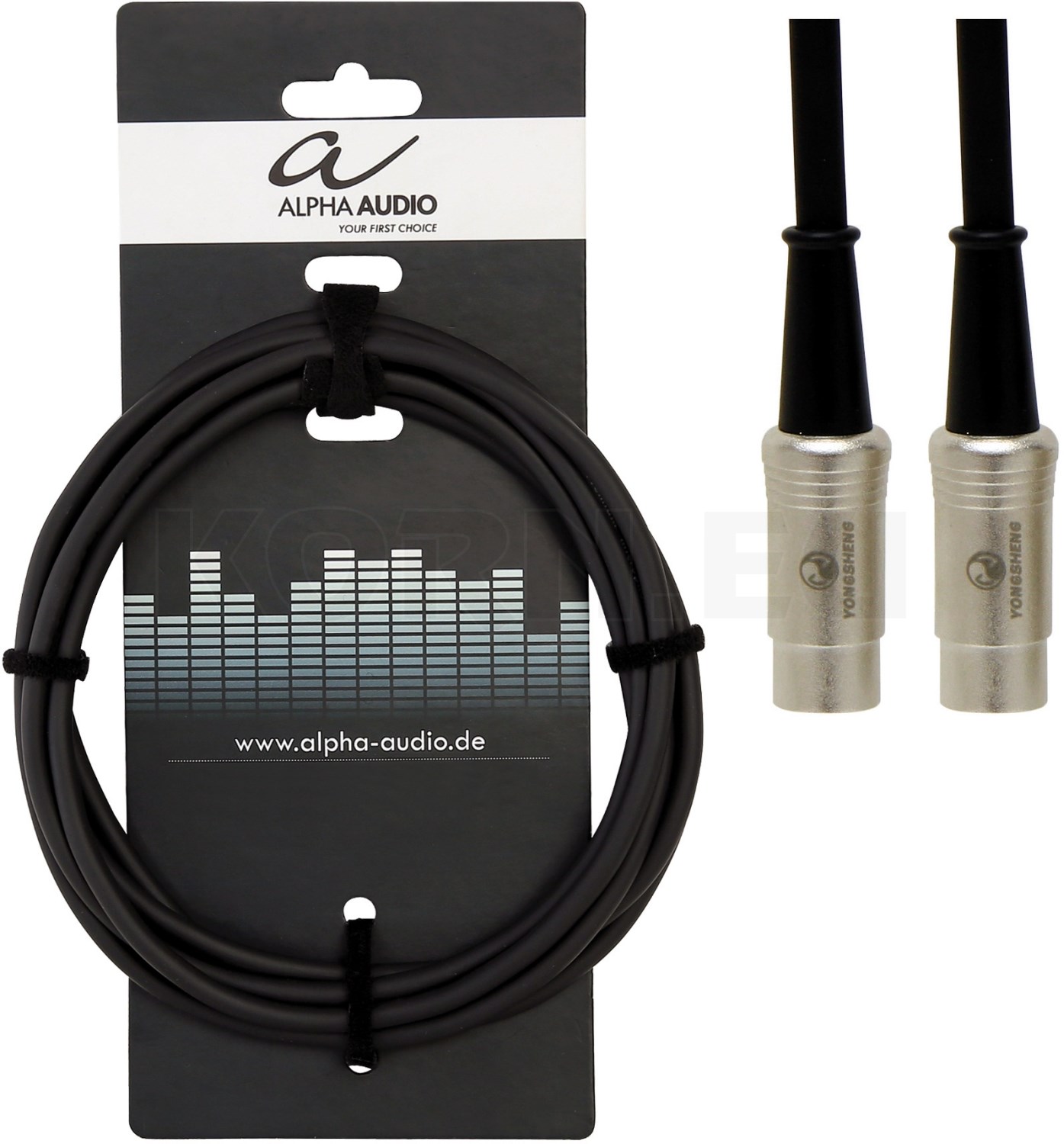 Alpha Audio Midi Kabel 3m mit Ningbo Neutrik SteckernNeu 