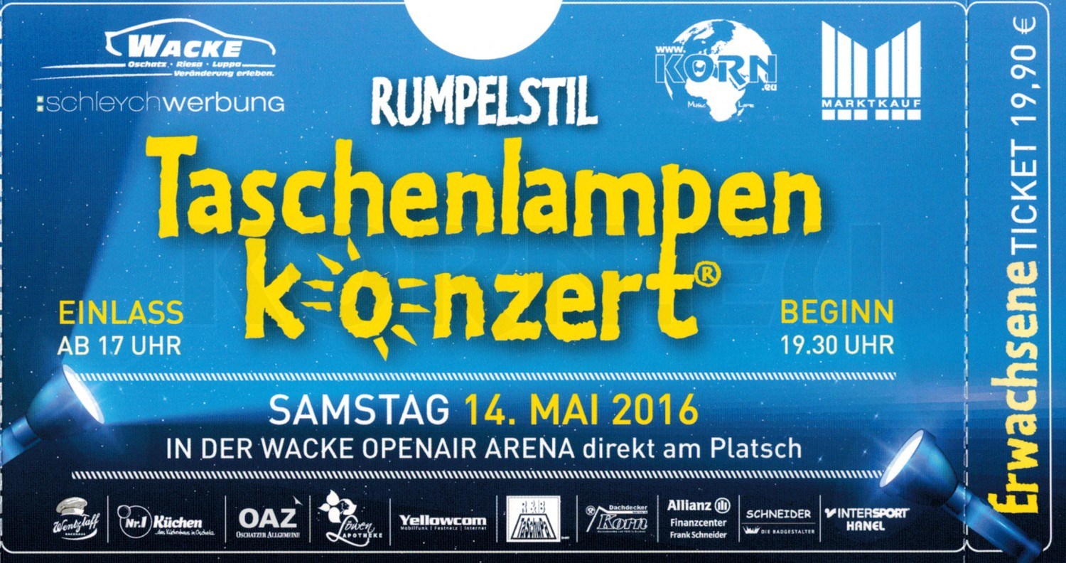 Taschenlampenkonzert Oschatz