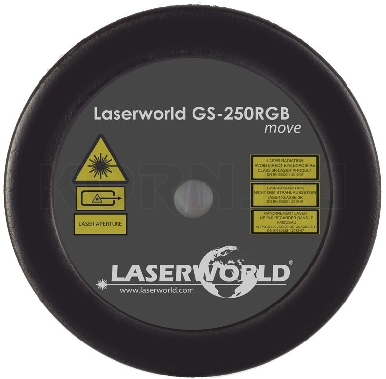 Laserworld Laser GS250 RGB move