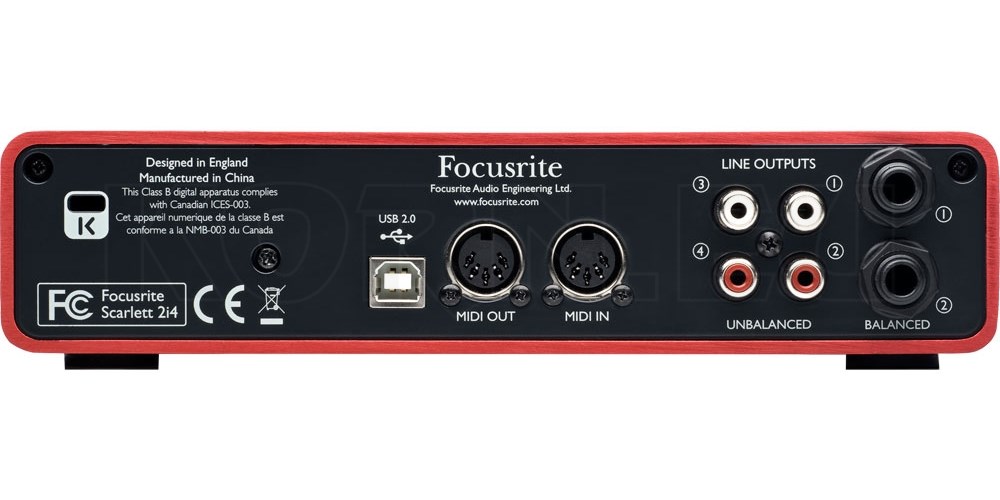 Focusrite Scarlett 2i4 1st Gen. | Musikhaus