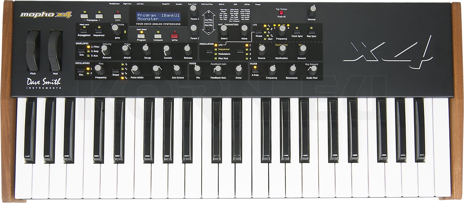 DSI Sequential Mopho x4 Keyboard Musikhaus