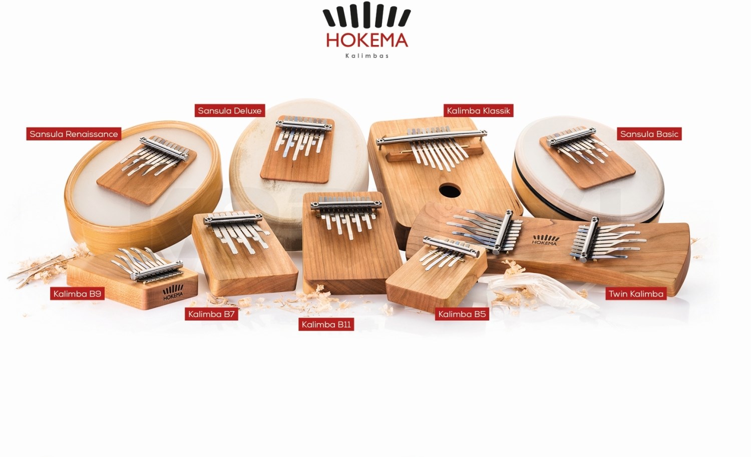 Hokema Twin Kalimba Musikhaus