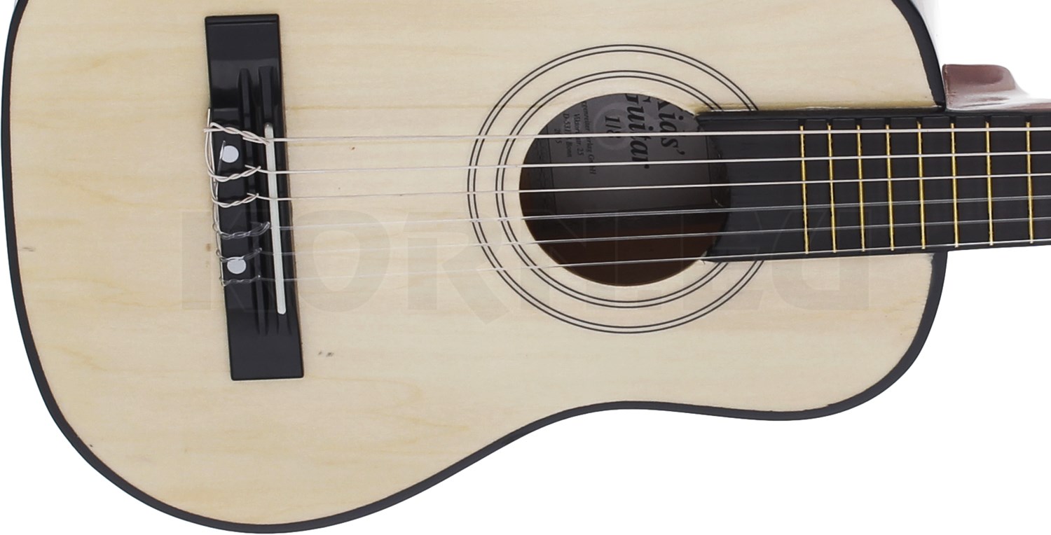Guitare Pour Enfant 1/8 Voggenreiter - Taille Réduite, Idéale Pour Débutants, Bois De Tilleul