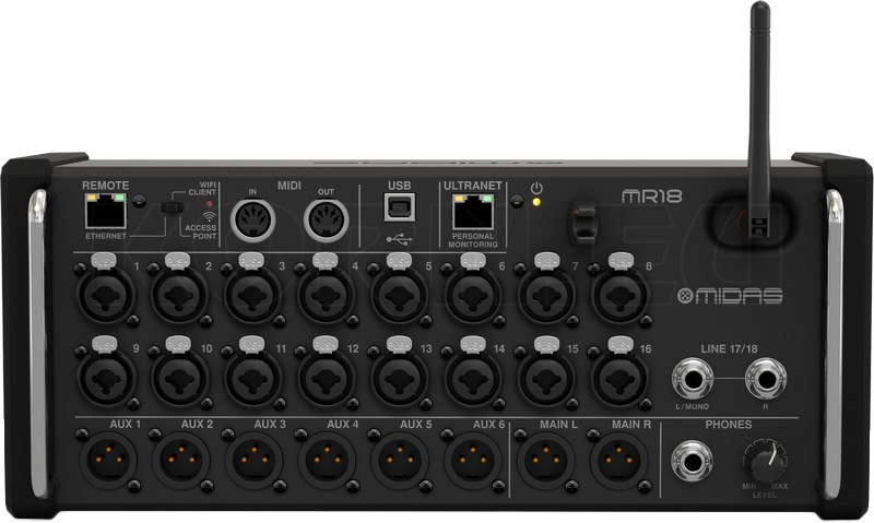 Midas MR18 in Digital Mixers | music store
