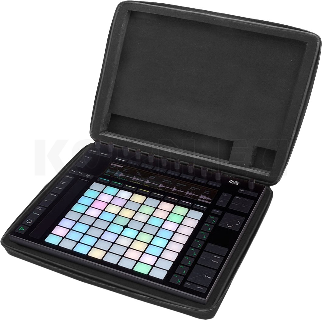 Custodia Rigida UDG Creator Per Ableton Push 3 - Hardcase Nero In EVA E Nylon