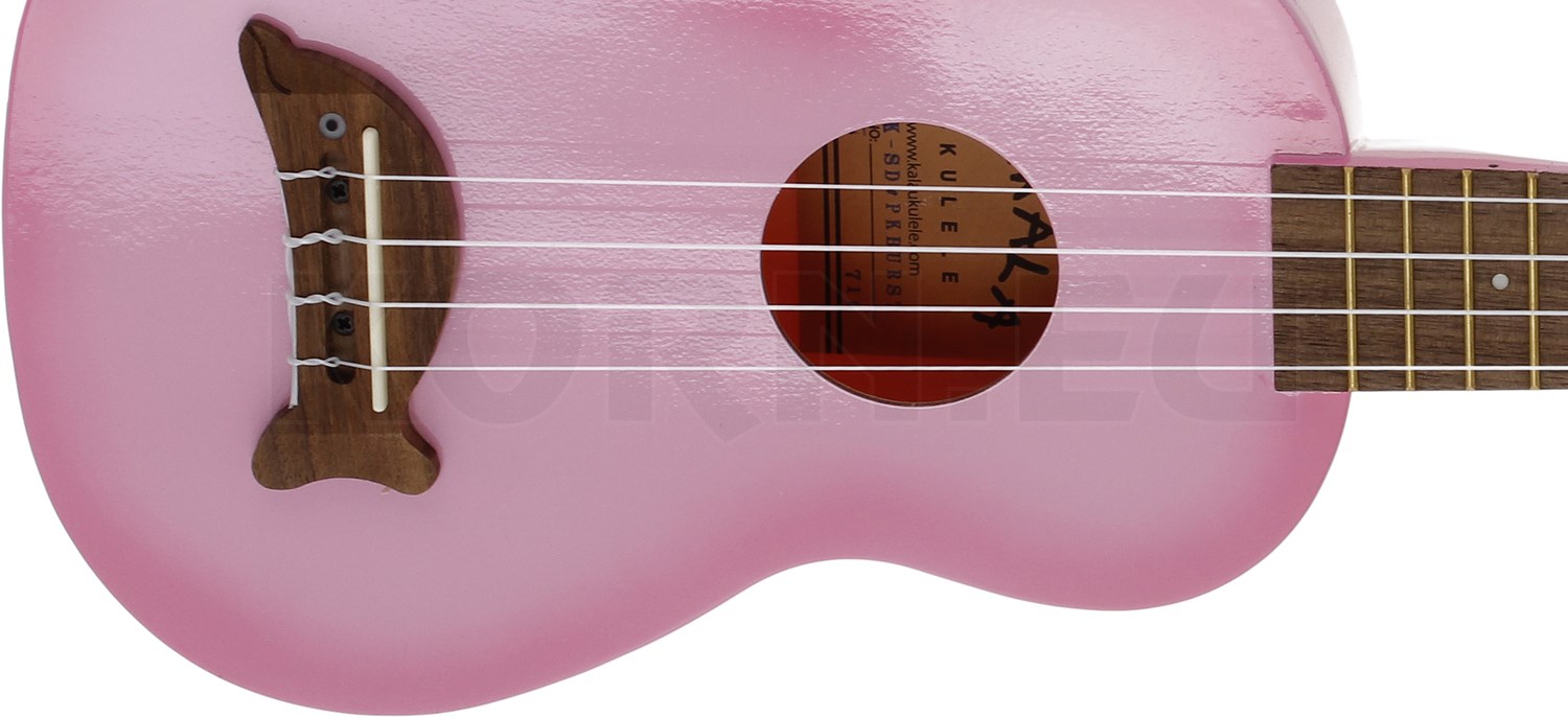Kala Makala Dolphin Pink Burst Sopran-Ukulele... | Musikhaus