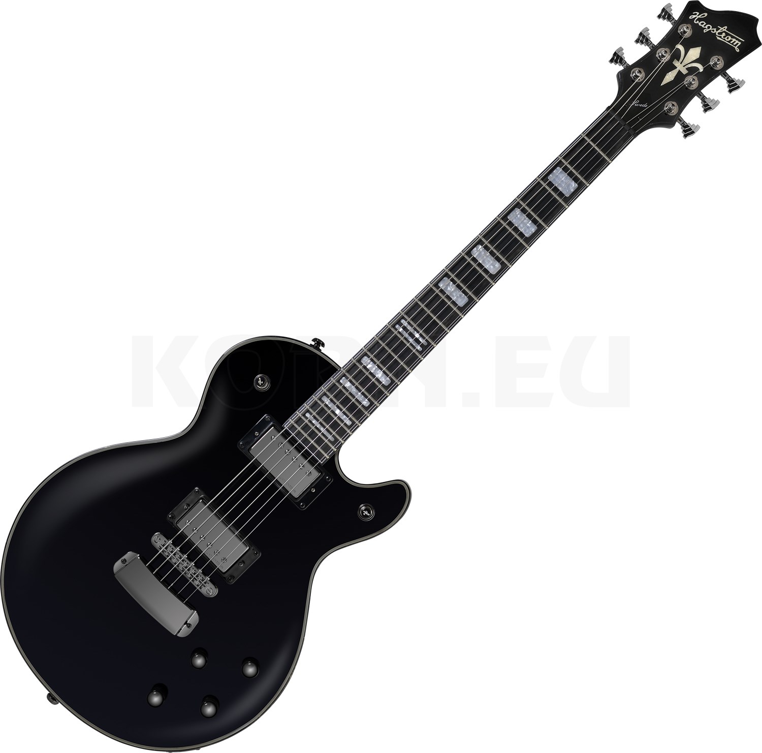 hagstrom swede ltd black dark king